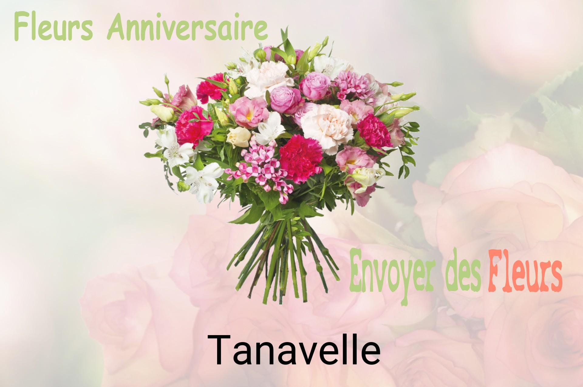 Bouquet de fleurs d’anniversaire livré à Tanavelle