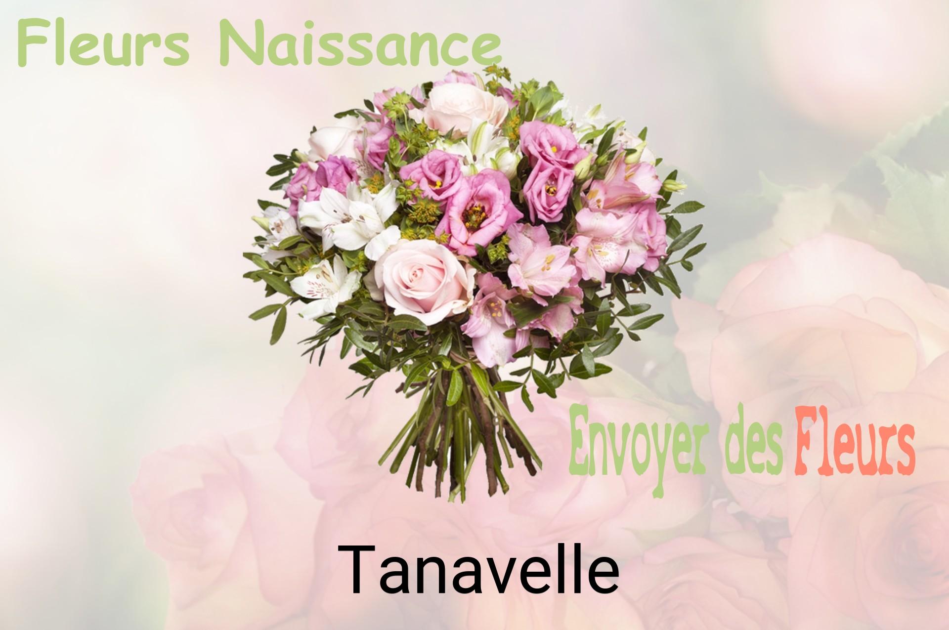 Bouquet de fleurs de naissance livré à Tanavelle